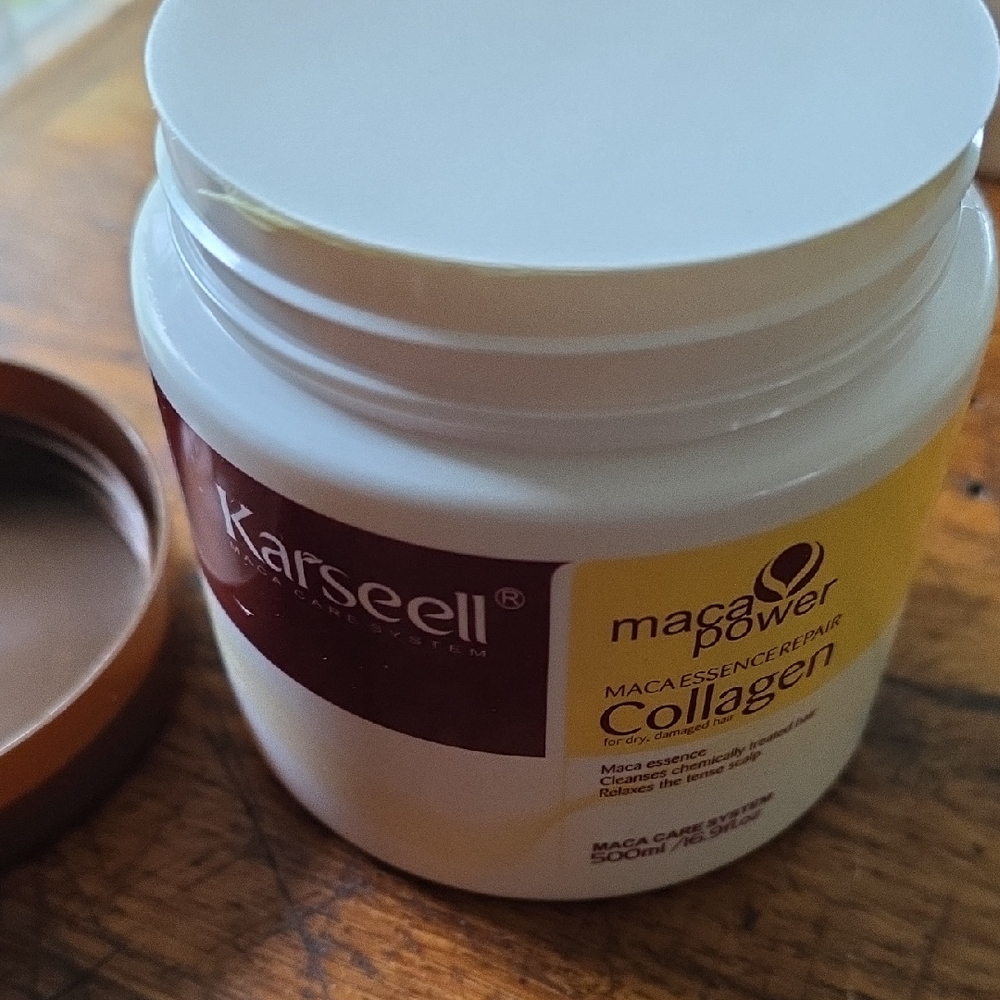 Maca Power Collagen Hair Mask & Maca Essence Oil SOLD AS A SET.